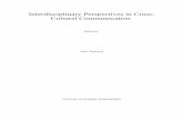 Interdisciplinary Perspectives in Cross-Cultural Communication · Interdisciplinary Perspectives in Cross-Cultural Communication ... phraseology and in corpus studies for ... Interdisciplinary