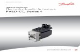 PVED-CC, Series 4 Electrohydraulic Actuators · ISO 11783 CAN interface Parameter setting ... ‒ ISO 11898-2 Road vehicles, CAN, Part 2, High-speed medium access unit (physical layer)