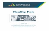Reality Fair - Community · Reality Fair — Toolkit — Host a ... Since this Reality Fair is interactive, students will visit booths to acquire information and budgeting expenses