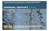 ANNUAL REPORT 2016 - IAH / AIH · ANNUAL REPORT 2016 Furthering the ... In the final part of the year arrangements were made for ... young hydrogeologists to develop practical solutions