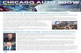 CHICAGO: THE NATION’S LARGEST AUTO SHOW · CHICAGO: THE NATION’S LARGEST AUTO SHOW ... The Chicago Auto Show has never lost sight of its biggest asset: ... by sending a script