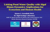 Linking Pond Water Quality with Algal Bloom Dynamics ...media.clemson.edu/public/restoration/carolina clear/acsec... · Bloom Dynamics: Implications for Ecosystem and Human Health