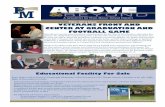 FALL 2012 Issue VETERANS FRONT AND CENTER … · VETERANS FRONT AND CENTER AT GRADUATION AND FOOTBALL GAME ... booster groups collected personal care items to send ... of a foreign