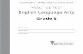 English Language Arts - MCAS | Homemcas.pearsonsupport.com/resources/student/practice-tests...Grade 5 English Language Arts PRACTICE TEST This practice test contains 13 questions.