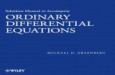 GREENBERG ORDINARY DIFFERENTIAL EQUATIONSdownload.e-bookshelf.de/download/0002/7836/64/L-G-0002783664... · Solutions Manual to Accompany Ordinary Differential Equations Michael D.