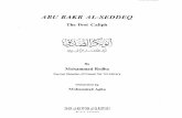 ABU BAKR AL-SEDDEQ - Islamic Bulletin · caliph Omar Ibn al-Khattab, for whom AlIah's Good pleasure is prayed. He ... meets Allah's Messenger in Murra Ibn Ka'ab. Abu Bakr al-Seddeq