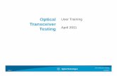 Optical User Training Transceiver - Keysight …rfmw.em.keysight.com/mod/pdf/pxie_n2101b_n2102b_ott...Stage 1 – Tuning Set-Up N2101B N2100B BERT DCASFP Eval Board Data Electrical