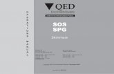A T SOS I SPG S - QED Environmental Systems · The equipment in this manual is protected under U.S. and foreign patents issued and pending: U.S. Patents: Selective Oil Skimmer (SOS)