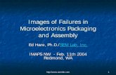 Images of Failures in Microelectronics Packaging and … · Images of Failures in Microelectronics Packaging ... Class 3 criteria in IPC- ... Images of Failures in Microelectronics
