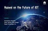 Huawei on the Future of IOT - events.naftemporiki.gr · Huawei Commercializes NB-IoT Network Planning Site Design Test Optimization GSM LTE LTE UMTS Guard band Standalone In-band