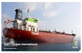 Team Tankers International - Capital Linkforums.capitallink.com/shipping/2017NYmaritime/pres/kilcullen.pdf · 20/09/2017 · Refined oil products ... Chemical Tanker Fleet 2,343 ships