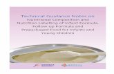 TECHNICAL GUIDANCE NOTES ON NUTRITIONAL COMPOSITION … · 1 technical guidance notes on nutritional composition and nutrition labelling of infant formula, follow-up formula and prepackaged