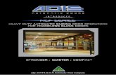 Compare aDIS aDvantageS - Etron information/ngfbrochure.pdf · • Built in UPS (Uninterrupted Power Supply) ... Opening width maximum 4000 mm ... (MACS) to check door status .