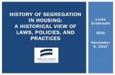 HISTORY OF SEGREGATION IN HOUSING€¦ · civil rights law history of segregation in housing . i.historical perspective: post-civil war history of segregation in housing . ... jim