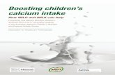 Boosting children’s calcium intake - Nestle · Boosting children’s calcium intake How MILO and MILK can help Presenting new data by Nutrition Research Australia from a 2011 secondary