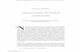 Conjectures on World Literature Moretti, Franco New … · Conjectures on World Literature Moretti, Franco New Left Review; Jan 1, 2000; 1, ProQuest pg. 54