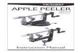 Copyright © 2011 Victorio Kitchen Products. All …beprepared.com/media/manuals/fp_u405_clamp_apple_peeler_manu… · CONGRATULATIONS! You now own the world’s ﬁnest apple/potato
