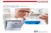 Lab washer PG 8504 Analytical-grade reprocessing of ...€¦ · (Free memory) Programmable program for special applications; programming by arrangement with Miele Service. Normal
