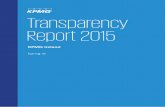 Transparency Report 2015 - KPMG · 4 Independence, integrity, ethics and objectivity 17 ... cases, ﬁnancial ... 6 KPMG Ireland / Transparency Report 2015