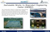 Sustainable Waste-to-Bioproduct Engineering Center …sbimeeting.usu.edu/system/Uploads/pdfs/26.pdf · Sustainable Waste-to-Bioproduct Engineering Center (SWBEC) ... The Sustainable