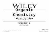 10.1 Alkynes€¦ · PPT file · Web view2018-04-03 · Alkynes are named using the same procedure we used in Chapter 4 to name alkanes with ... 9.2 Nomenclature of Alkynes. 9-Alkynes