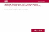 Safety Schemes in Procurement Competence Forum … · Executive Health and Safety Safety Schemes in Procurement Competence Forum (SSIP-C Forum) John Carpenter CEng FICE FIStructE