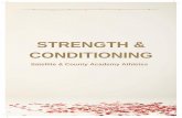 STRENGTH & CONDITIONING - SUFFOLK NETBALL … · STRENGTH & CONDITIONING. England Netball’s goal is to become and remain, themost consistently successful netball nation in the world.