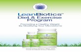 Lean Biotics - VitaMedica€¦ · Lean Biotics ™ Diet ... In biology, a biome is a self ... that supplementing with “good bacteria” helped reduce depression and anxiety.