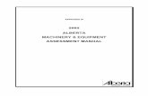 2002 ALBERTA MACHINERY & EQUIPMENT ASSESSMENT MANUAL · 2002 Machinery & Equipment Assessment Manual iii ... 1.180.100 Pig Launcher/Receiver Traps ... flush-type cleanout door