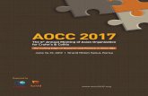 AOCC big - Welcome to MSGH · Why to Attend AOCC 2017? 1 To update and exchange knowledge of basic and clinical research of IBD in Asia through attendance and global networking