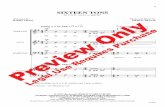 SIXTEEN TONS - Alfred Music · MERLE TRAVIS K K for S.A.B. voices, a cappella* SIXTEEN TONS SOPRANO ALTO BARITONE PIANO (for rehearsal only) ...