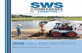 Call for Abstracts 2018€¦ · planning and building design n Storm water master planning at a neighborhood or watershed scale n Improved construction site controls ... Presentation