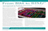 From BIM to BIM - torcon.com · adopted BIM as a solution to keep them successful, ... from BIM to BIMf ... the manual task of gathering information from plan and spec