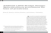 AASHTO LRFD Bridge Design Specifications … Journal/2012/Fall... · Officials’ AASHTO LRFD Bridge Design Specifications. This paper aims to make the loss of prestress method more
