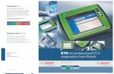 Parts and Bytes · with powerful ECU diagnostics from Bosch ... information for diagnosis, technology, repair and service v Bosch ESI[tronic] the only real information system
