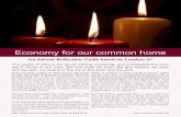 Economy for our common home - Mercy Partners · Faith Ecology Economy Ecology Transformation Working Group 2 Advent Reflection Guide 2015 Climate action, ecological conversion, and