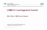 CMMI V1.1 and Appraisal Tutorial - LUMSsuraj.lums.edu.pk/~cs564s07/s06/resources/CMMI_Tutorial.pdf · 3 CMMI Combined Tutorial Feb 16, 2004 ... level Improvement of process areas