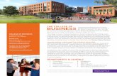 THE COLLEGE OF BUSINESS is transforming … · Most classes are team-taught by Clemson professors and successful entrepreneurs ... to grow and manage their ... country in the First-Time
