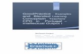 Good Practice Examples and Blended Learning … · Examples and Blended Learning Conceptsin ... (learning/teaching scenarios) ... centres and universities, ...