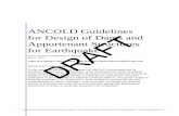 ANCOLD Guidelines for Design of Dams and … · ANCOLD Guidelines for Design of Dams and Appurtenant Structures for Earthquake – Draft March 20172 The committee members were; Mr