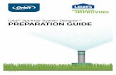 Orbit Sprinkler System Designer PreParation guide · Orbit® Sprinkler System Designer™ PreParation guide ... Draw my property View my design ... the time of day when you will use