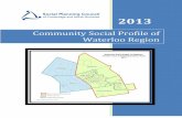 Community Social Profile of Waterloo Region Finalvibrantcanada.ca/files/waterloo_region_community_social_profile.pdf · i A Community Social Profile of Waterloo Region June 2013 Copies