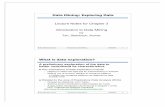 Lecture Notes for Chapter 3 Introduction to Data Miningkumar001/dmbook/dm... · Lecture Notes for Chapter 3 Introduction to Data Mining by Tan, Steinbach, Kumar ... Related to the