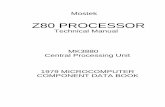 Z80 - MK3880 Mostek - Nascom Home Pagenascomhomepage.com/pdf/z80-mostek.pdf · Mostek Z80 PROCESSOR Technical Manual MK3880 Central Processing Unit 1979 MICROCOMPUTER COMPONENT DATA