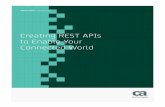 Creating REST APIs to Enable Your Connected World · 2 | WHITE PAPER: CREATING REST APIS TO ENABLE YOUR CONNECTED WORLD Section 1 The World is Getting Connected 3 Section 2 4 What