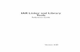 IAR Linker and Library Tools - CITI Members, …perso.citi.insa-lyon.fr/afraboul/rts6/doc/EW430_LinkerReference.pdf · Using environment variables ... ELF format modifier flags ...