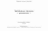 Weldon Kees - poems - : Poems - .Weldon Kees - poems - Publication Date: 2004 Publisher: ... jazz