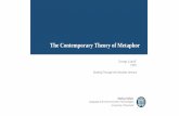 The Contemporary Theory of Metaphor - uni …masta/WS15/Mahsa.pdf · George Lakoff 1993 The Contemporary Theory of Metaphor Reading Through the Decades Seminar Mahsa Vafaie Language