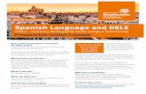 Spanish Language and DELE - SCILT · Spanish Language and DELE (DELE - Diploma de Español como Lengua Extranjera) Preparation Online Courses ... A2, B1, B2, C1, and C2. Who are the