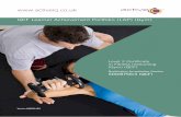 - Exercise Teachers | Innovative, …exerciseteachers.co.uk/wp-content/uploads/2012/12/Gym-Instructor... · Level 2 Certificate in Fitness ... QCF Learner Achievement Portfolio (LAP)